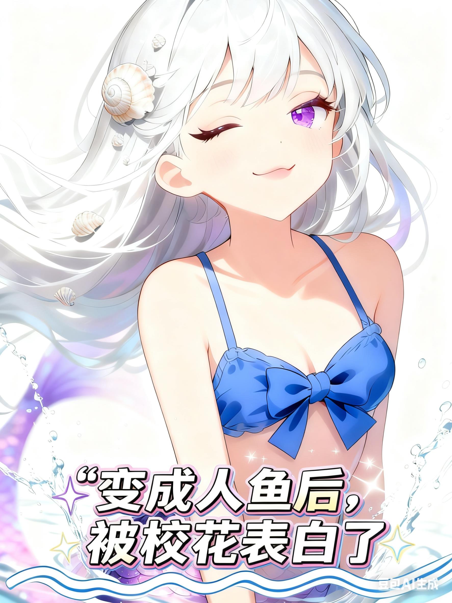 变成人鱼后，被校花表白了